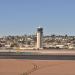 Control Tower in San Diego, California city