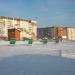 Конечная остановка дачных автобусов в городе Братск