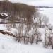 Сгоревший дом на Канавной улице в городе Череповец