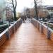 New pedestrian bridge in Tirana city