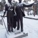 Памятник Горькому и Шаляпину в городе Бор