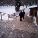 Лестница во двор в городе Москва