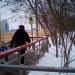 Временная деревянная платформа (демонтирована) в городе Москва