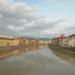 Ponte Solferino in Pisa city