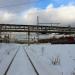 Эстакада теплотрассы в городе Москва