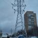 Опора ЛЭП в городе Москва