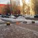 Автомобильная парковка в городе Москва