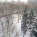 Сквер в городе Москва