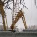 Демонтированный козловой кран в городе Москва