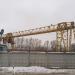 Демонтированный козловой кран в городе Москва