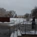 Благоустроенный сквер в городе Москва