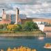 Queen Elizabeth Power Station in Saskatoon city