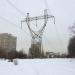 Опора ЛЭП в городе Москва