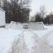 Наклонный въезд в бомбоубежище в городе Москва