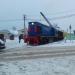 Железнодорожный переезд в городе Щёлково