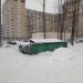 Контейнерная площадка для сбора твёрдых бытовых отходов в городе Москва