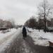 Аллея в городе Москва