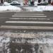 Пешеходный переход в городе Москва