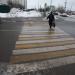Пешеходный переход в городе Москва