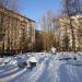 Бетонная ваза конца 1950-х гг. с изображением играющих детей в городе Москва