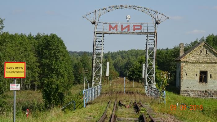 Polsko białoruskie kolejowe przejście graniczne