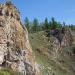 Скалы в городе Красноярск