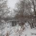 Пешеходный мост через реку Чесноковку в городе Новоалтайск