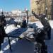 Скульптурная композиция «Дворик» в городе Берёзовский