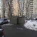Мусорный контейнер в городе Москва