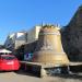 Golden bell in Budva city