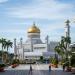 Omar Ali Saifuddien Mosque in Bandar Seri Begawan city