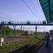 Надземный пешеходный переход через платформу Пятилетка в городе Самара