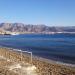 Beach in Eilat city