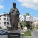Monument of St. Clement Ohridski in Skopje city
