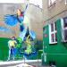 Mural in Łódź city