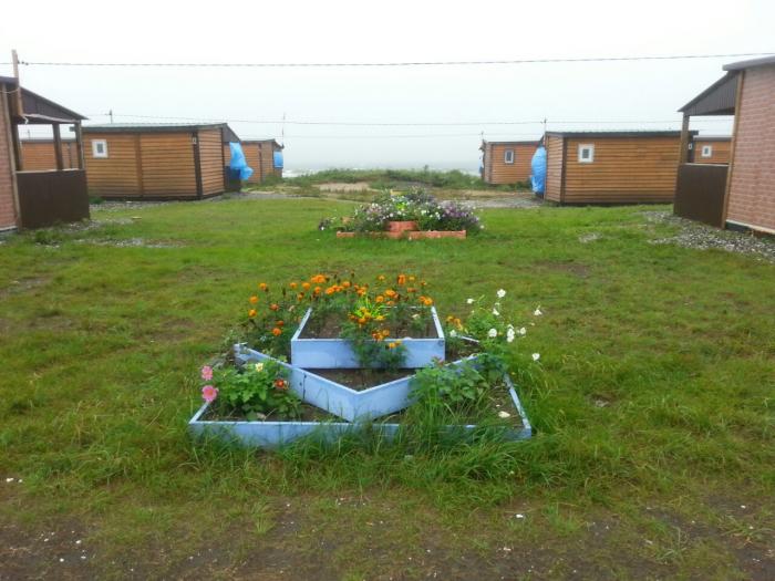 "Лазурная гавань" летний городок на Косе Назимова