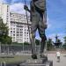 Estátua de Mahatma Gandhi na Rio de Janeiro city