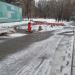 Шлагбаум в городе Москва