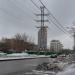 Опора ЛЭП в городе Москва