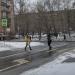 Пешеходный переход в городе Москва
