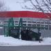 Строящийся торговый павильон в городе Череповец