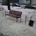 Скамья в городе Москва