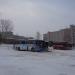 Стоянка автобусов в городе Череповец