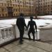 Памятник героям советского детективного сериала «Место встречи изменить нельзя» Глебу Жеглову и Владимиру Шарапову в городе Москва