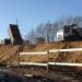 Насыпь для дополнительного железнодорожного пути в городе Москва
