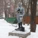 Скульптура советского офицера в городе Ржев