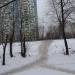 Переход через ручей в городе Москва
