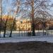 Школьная территория в городе Москва