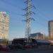 Опора ЛЭП в городе Москва