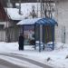 Автобусная остановка в городе Ржев